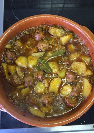 Una foto de Patatas a la Riojana