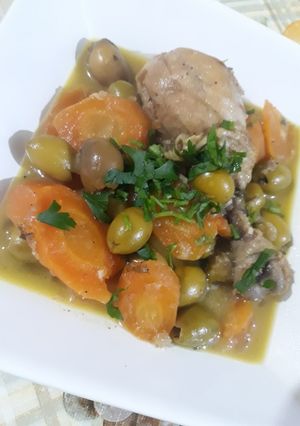 صورة لوصفة طاجين زيتون