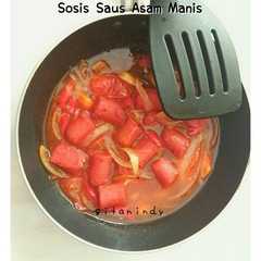 A picture of Sosis Saus Asam Manis.