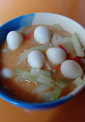 Foto resep Sayur Labu Siam Telur Puyuh