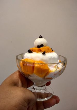 A picture of Rasgulla-Icecream Delight.