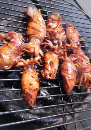 Foto resep Cumi bakar