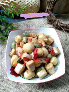Foto resep Oseng tahu telur puyuh