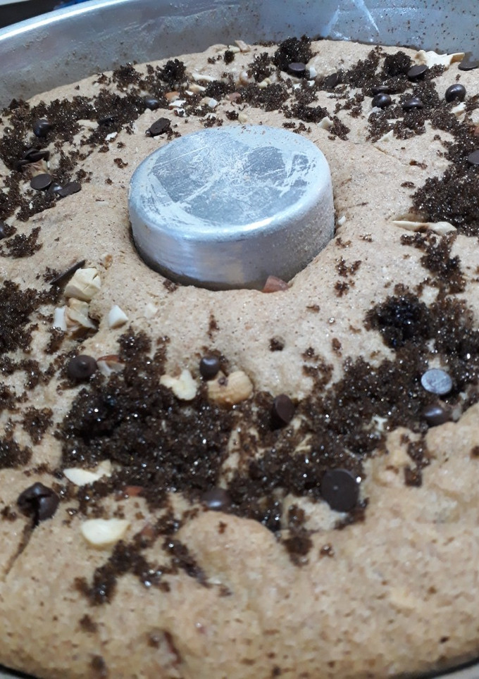 Una foto de Budín integral de frutos secos