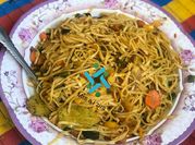 A picture of chicken egg stir fry