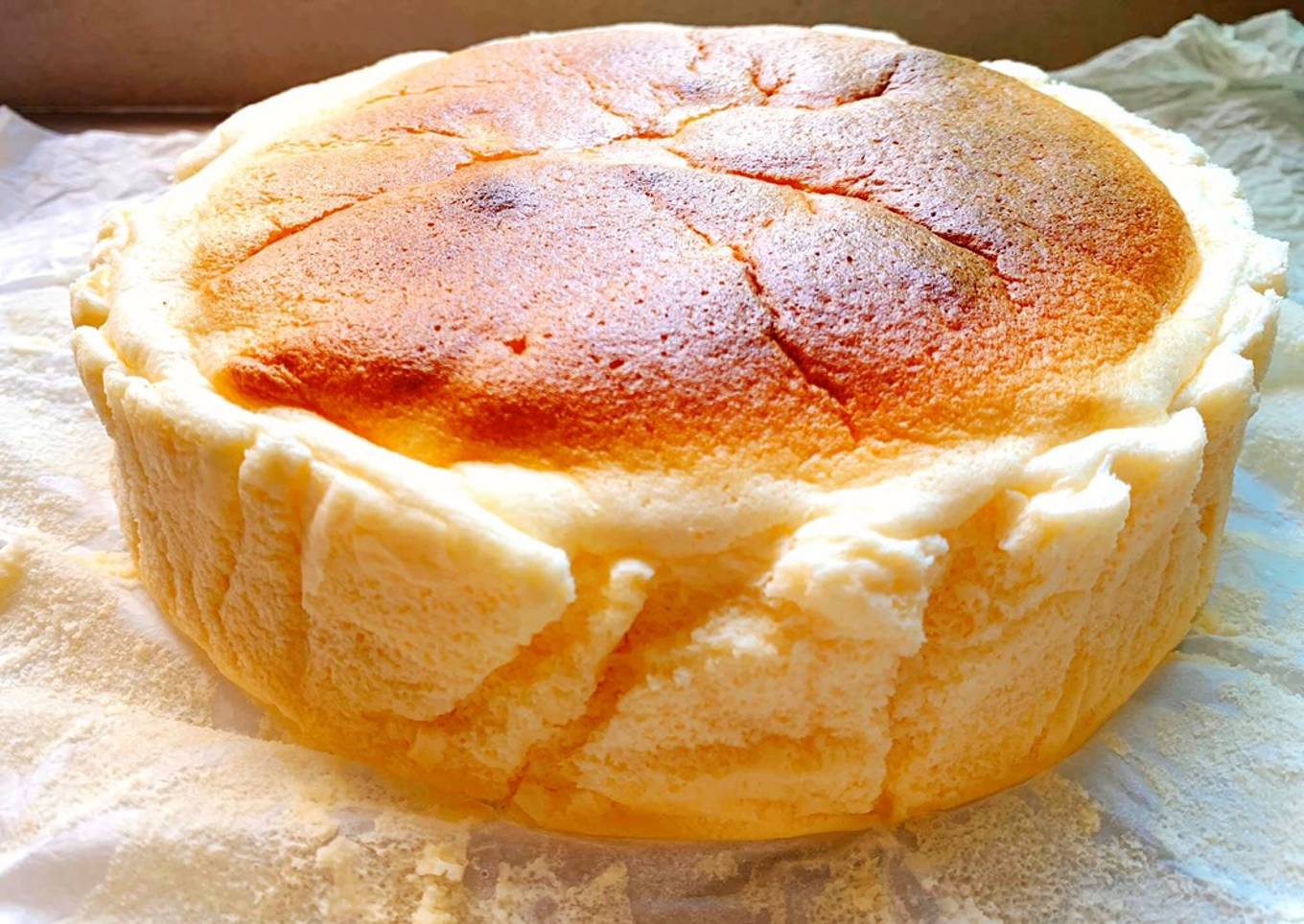 Tarta de queso japonesa