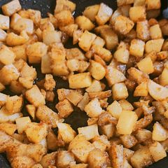 Potato sabzi A picture of Potato sabzi.