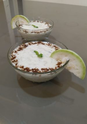 A picture of Lauki ka raita.