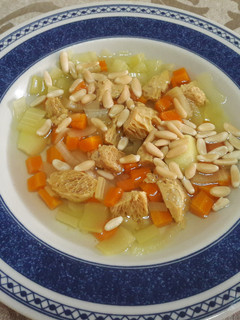 Una foto de 🇬🇧"Falsa sopa de tortuga pirata" vegana