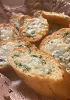 صورة لوصفة خبز الثوم المقرمش