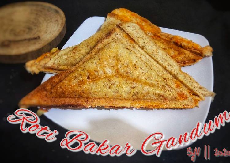 Resep Roti Bakar Gandum #Week29 yang Lezat Sekali