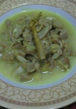Foto resep Sayur Tewel (Nangka Muda) Bumbu Kuning