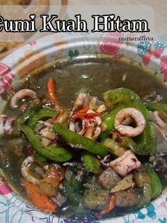 Foto resep Cumi Kuah Hitam