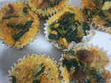 "muffin" de espinaca