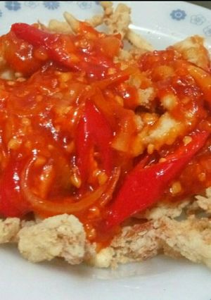 Foto resep Jamur crispy saus asem manis
