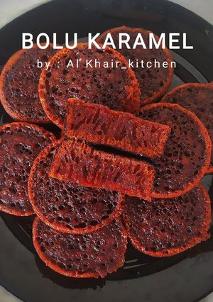 Foto resep Bolu Karamel (Sarang Semut)