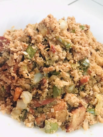 Recipe Yang Chow Fried Cauli Rice - Chinese Style Fried Rice using Cauliflower the Delicious Delicious