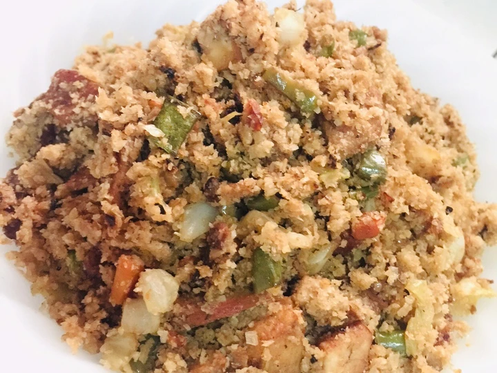 Easy Way Make Yang Chow Fried Cauli Rice - Chinese Style Fried Rice using Cauliflower the Perfect You can take Joss in your mouth
