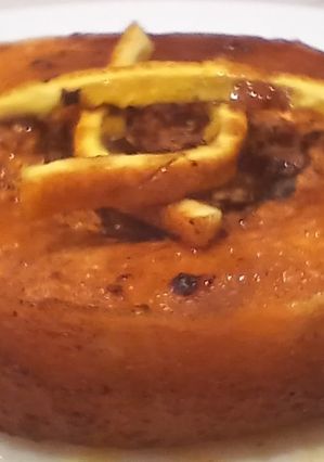 Foto principal de Rodaja de Calabaza Asada al Perfume de Canela y Vermut Rojo con Notas Cítricas