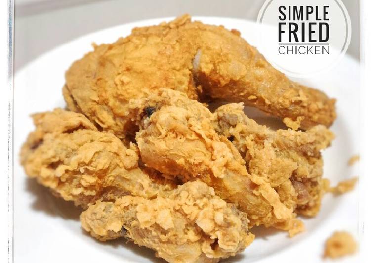 Resep Simple Fried Chicken Anti Gagal