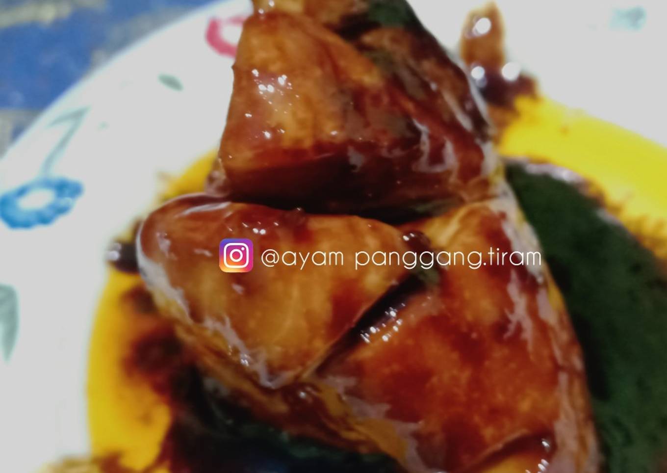 Ayam panggang tiram