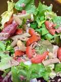 Salada de atum com mostarda dijon