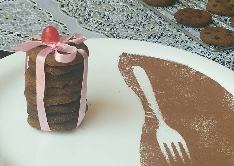 Finger millet flour and jaggery cookies