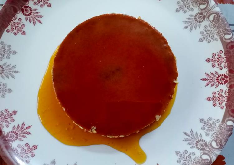 Simple Way to Prepare Homemade Caramel Egg pudding