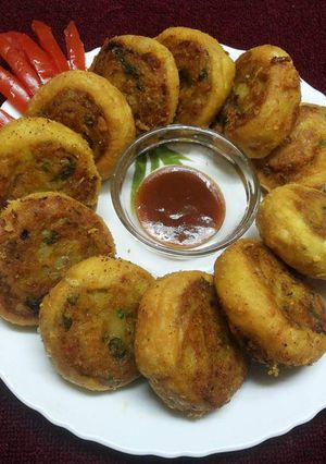 পিনহুইল সামোসা রেসিপির প্রধান ছবি