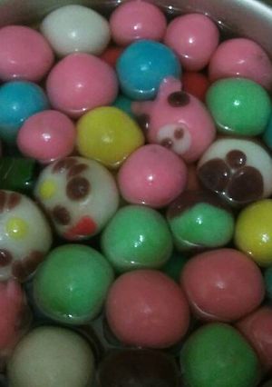 Foto resep Onde-onde rainbow