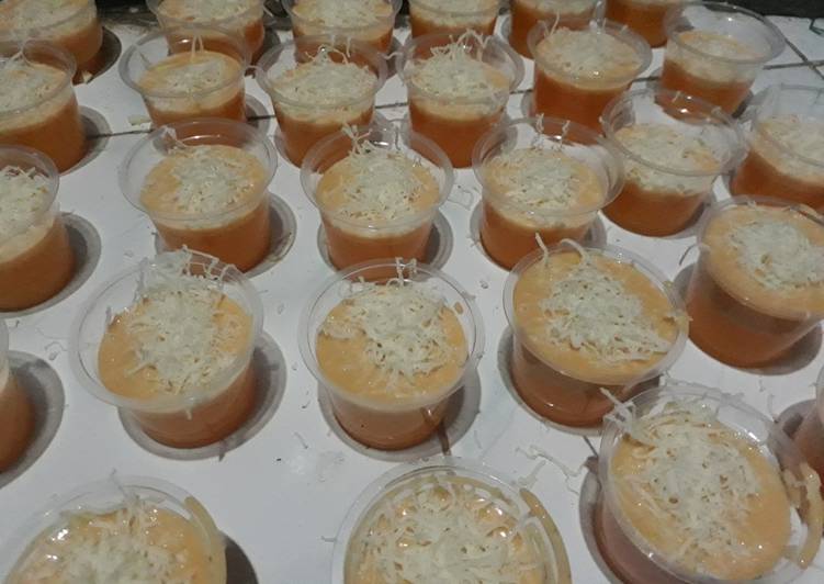 Puding mannga + fla mayo ☺👍