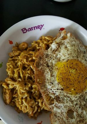 A picture of Noodle biryani.