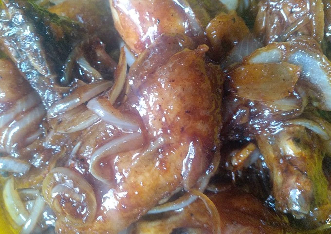 Ayam goreng kecap saos mentega saori simple dan enak