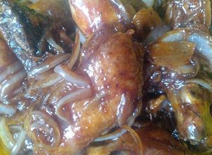 Foto resep Ayam goreng kecap saos mentega saori simple dan enak