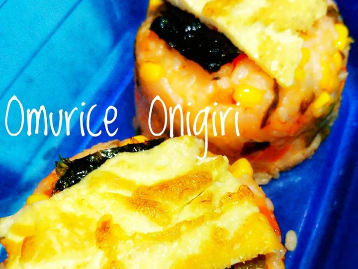 Cara Sederhana Membikin Resep  Omurice Onigiri yang Enak, Bisa Manjain Lidah