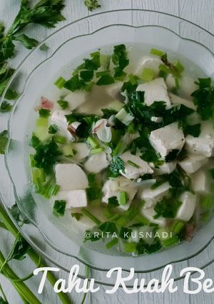 Foto resep Tahu Kuah Bening