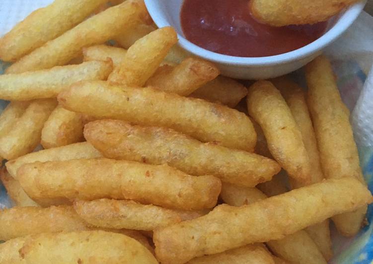 Resep Stik kentang keju, Sempurna