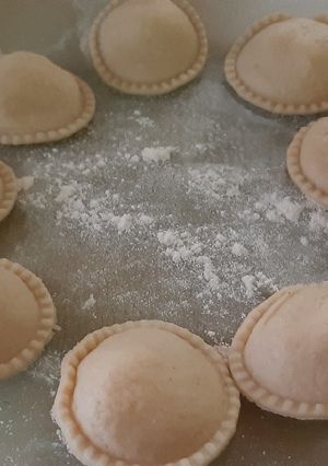 Una foto de Sorrentinos Caseros 4 quesos