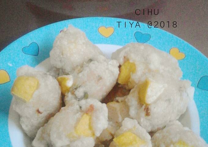 Resep Cihu Aci Tahu Oleh Telur Tanpa Garam Cookpad