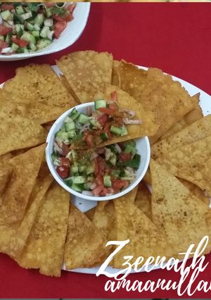 A picture of Mexican Nachos.