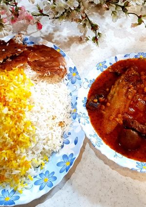 عکسی از دستور قیمه