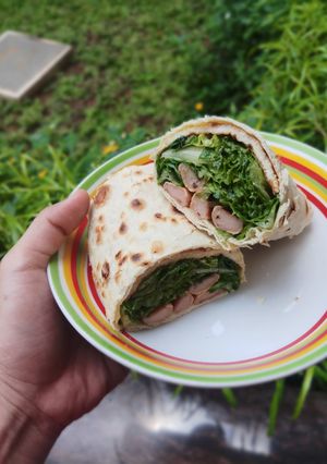Foto resep Salad wrap