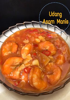 Foto resep Udang Asam Manis