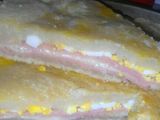 Torta de jamón y queso
