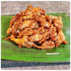 Фото Balado Ikan Asin Bulu Menthog.