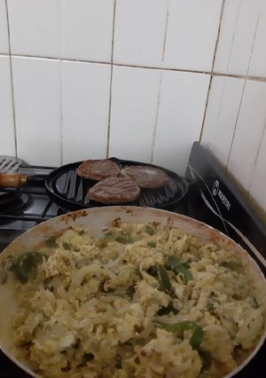 Una foto de Huevo revuelto con paty