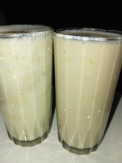 A picture of My best Tiger nut milk ever.
