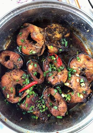 Hình của món Cá lóc kho.