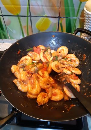 Foto resep Udang asem manis