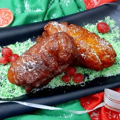 A picture of Gulab Jamun Yule Logs (Sugar Free).